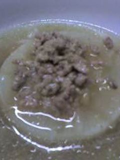 大根そぼろあんかけスープ-レシピのメイン写真