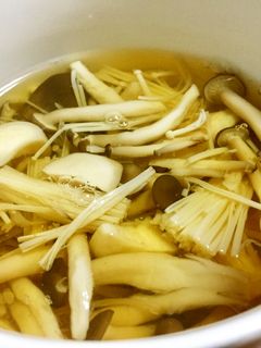 きのこスープ-レシピのメイン写真
