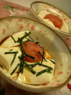 明太子のせ冷奴☆-レシピのメイン写真