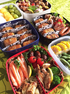 お弁当 運動会 2017 簡単 小学2年-レシピのメイン写真