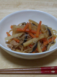 (@’▽’@)しらたきの煮物-レシピのメイン写真