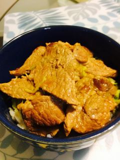 豚丼(帯広の家庭版)-レシピのメイン写真