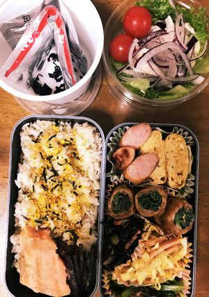 小松菜の肉巻き弁当-レシピのメイン写真