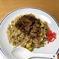 รูปของ 牛丼リメイク炒飯！簡単！