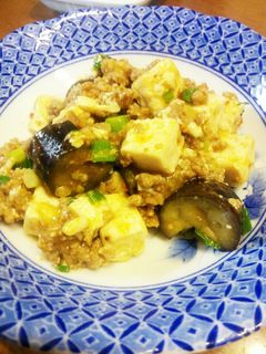 ナスでボリュームアップ!ナス入り麻婆豆腐-レシピのメイン写真