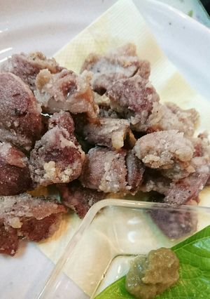 簡単！砂肝カリカリ揚げ-レシピのメイン写真