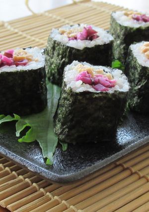 しば漬け納豆巻き-レシピのメイン写真