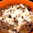 簡単15分チーズ牛丼(*´ο`*)