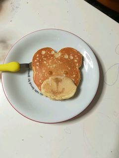 くまさんパンケーキ-レシピのメイン写真