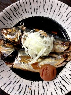 アジの梅干し煮-レシピのメイン写真