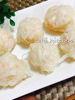 ♡餃子の皮で海老しゅうまい♡-レシピのメイン写真