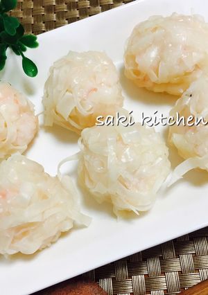 ♡餃子の皮で海老しゅうまい♡-レシピのメイン写真