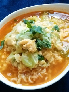 きゃべたま辛ラーメン-レシピのメイン写真