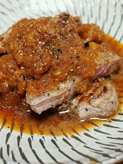 玉ねぎソースのステーキ-レシピのメイン写真