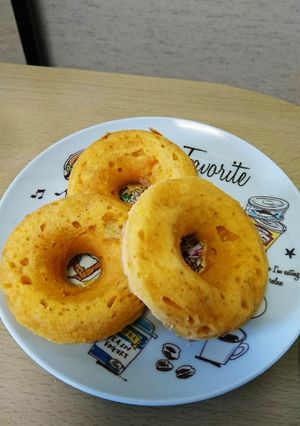 HKMで豆腐焼ドーナツ♪-レシピのメイン写真