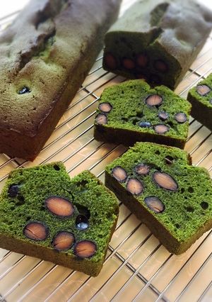 黒豆抹茶パウンドケーキ-レシピのメイン写真