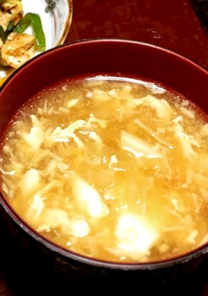 生姜入り中華卵スープ-レシピのメイン写真