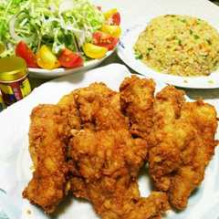 รูปของ 鶏胸肉のボリュームたっぷり唐揚げ