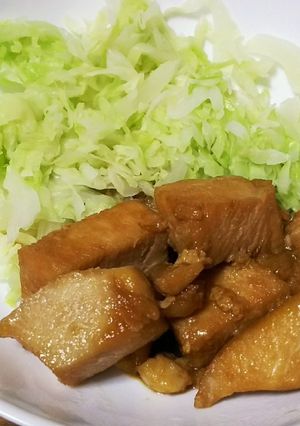 材料3つだけ。お肉の照り焼き-レシピのメイン写真