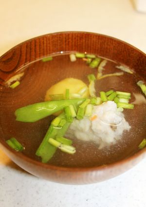 簡単！びっ栗♪　旬の栗のお吸い物-レシピのメイン写真