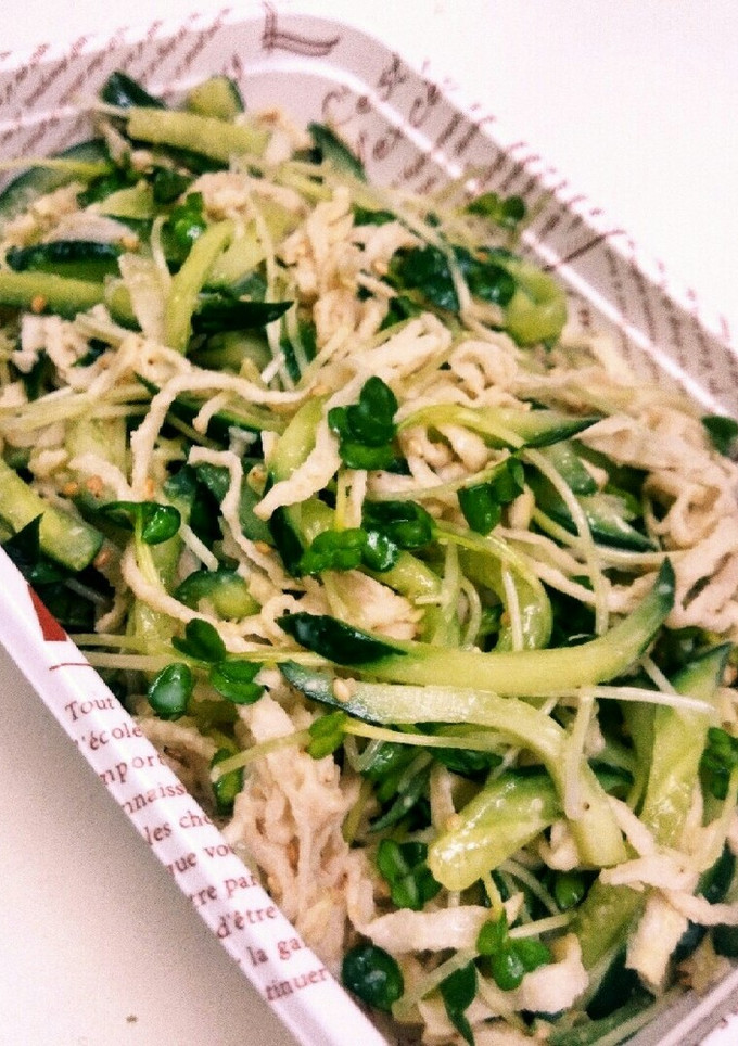 簡単もう一品☆W大根の胡麻マヨサラダ-レシピのメイン写真