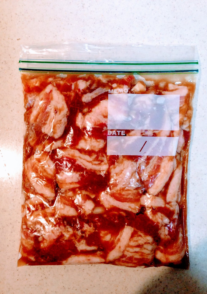 冷凍つくり置き　お弁当用 豚の香味漬-レシピのメイン写真