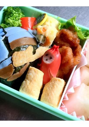 キャラ弁仮面ライダービルド☆ゴリラモンド-レシピのメイン写真