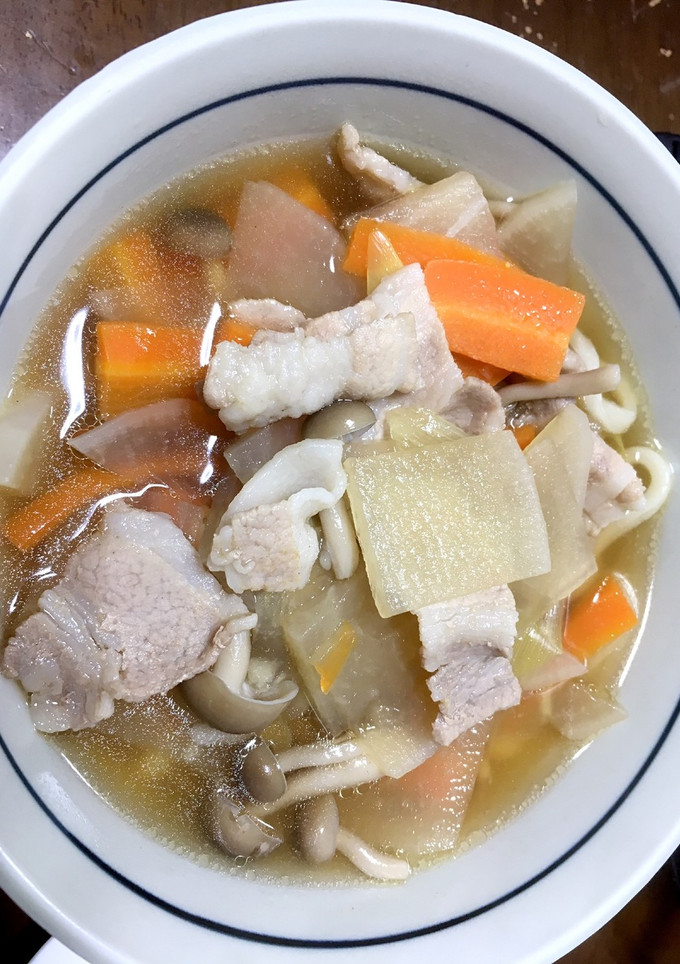 簡単めんつゆ煮込みうどん-レシピのメイン写真
