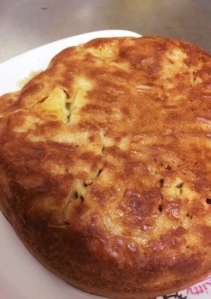 炊飯器＆HMでリンゴと紅茶のホットケーキ-レシピのメイン写真