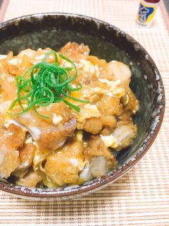 残った唐揚げをリメイク✤簡単鶏から親子丼-レシピのメイン写真