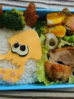 スプラトゥーン☆簡単キャラ弁☆あるもので-レシピのメイン写真