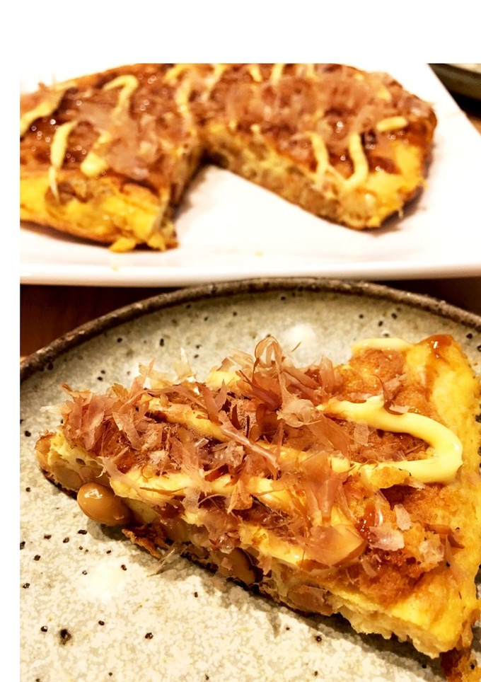 ◎簡単 ふんわり納豆お焼き-レシピのメイン写真