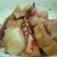 クックパーで里芋といかの煮物