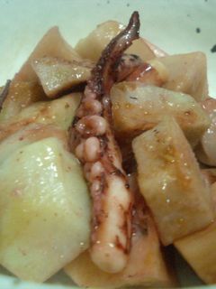 クックパーで里芋といかの煮物-レシピのメイン写真