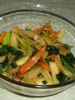 青梗菜の炒め物-レシピのメイン写真