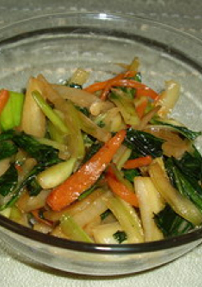 青梗菜の炒め物-レシピのメイン写真