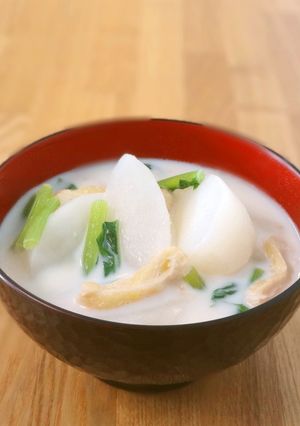 かぶのミルク味噌汁-レシピのメイン写真