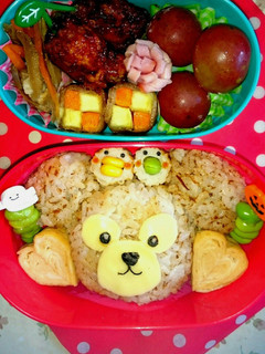 ダッフィーのキャラ弁-レシピのメイン写真