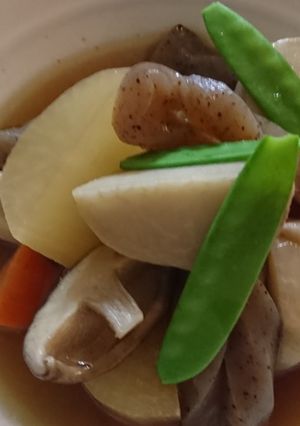 メープルシロップで煮物-レシピのメイン写真