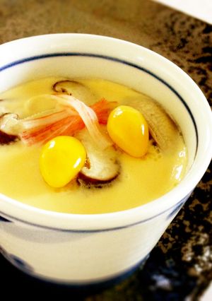 レンジでチン♪ぎんなんの茶碗蒸し-レシピのメイン写真