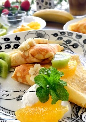 失敗しない♪ホットプレートでクレープ-レシピのメイン写真
