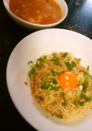 「辛ラーメン」で汁なし坦々麺＋スープ♪-レシピのメイン写真