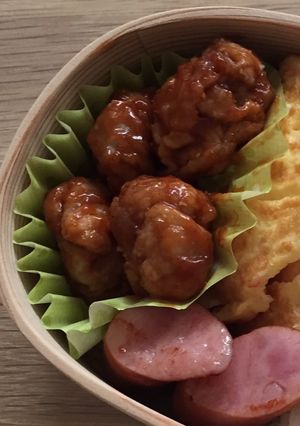 豚肉のコロコロBBQ炒め♪お弁当に！-レシピのメイン写真