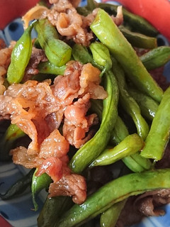 インゲンと牛肉のピリ辛当座煮-レシピのメイン写真