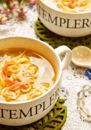 寒い日やダイエットに♪体温まる中華スープ-レシピのメイン写真