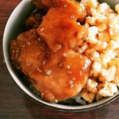 รูปของ お弁当にも！照りたま丼