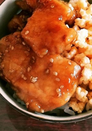 お弁当にも！照りたま丼-レシピのメイン写真