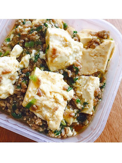 油不要!ヘルシー豆腐のひき肉ネギ炒め-レシピのメイン写真