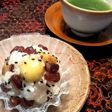 栗おこわアレンジで和菓子
