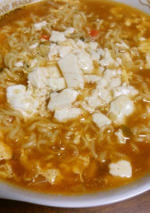 辛旨豆腐あんラーメン-レシピのメイン写真